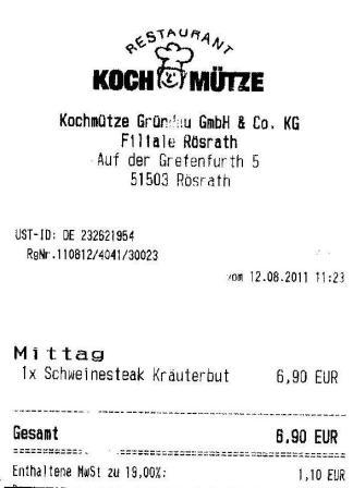 eptt Hffner Kochmtze Restaurant